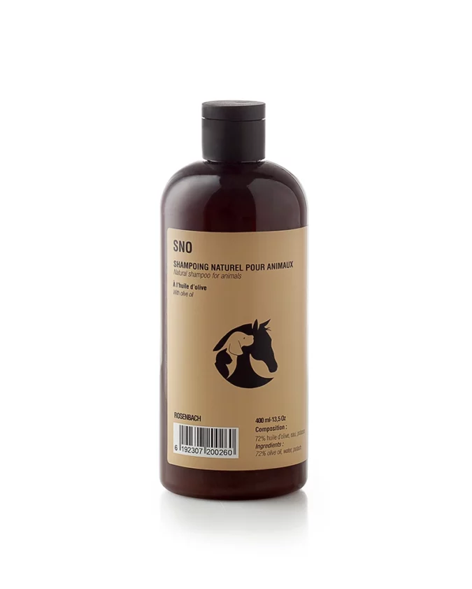 Shampoing vétérinaire, naturel à l’huile d’olive (400 ml)